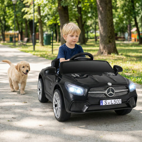 12V Licensed Mercedes Benz Kids Ride On Car with Parent Remote Control