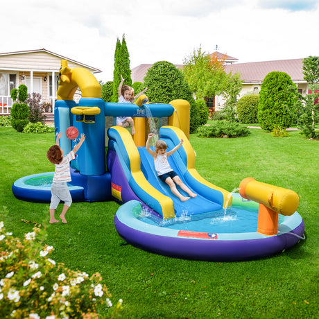 Ocean Inflatable Castle, Inflatable Bounce House, Inflatable Water Slide Park