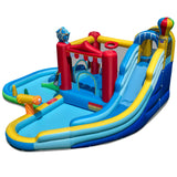 Inflatable Water Park, Water Slide with Splash Pool