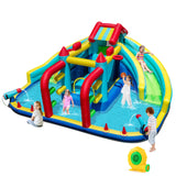 Inflatable Double Water Slide Park, Giant Bouncy Castle