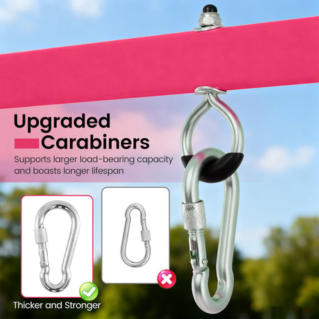 HONEY JOY Heavy Duty Steel Swing Frame (Without Swing)