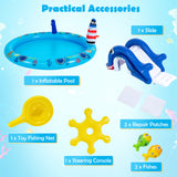 Outdoor Children Summer Water Park for Backyard, Garden