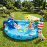 Outdoor Children Summer Water Park for Backyard, Garden
