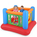 Inflatable Bounce House for Kids, Blow Up Jumping House with Transparent Side Walls