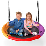 Outdoor Round Swing for Backyard and Playground, Perfect for Kids 3+ Years Old