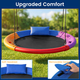 Outdoor Round Swing for Backyard and Playground, Perfect for Kids 3+ Years Old