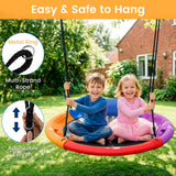Outdoor Round Swing for Backyard and Playground, Perfect for Kids 3+ Years Old