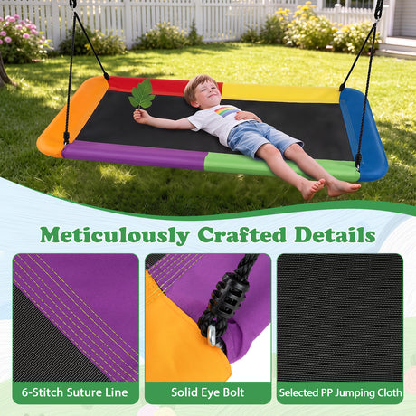 150 cm Tree Swing for Kids and Adults, 320KG Max Load, for Backyard and Indoor Space
