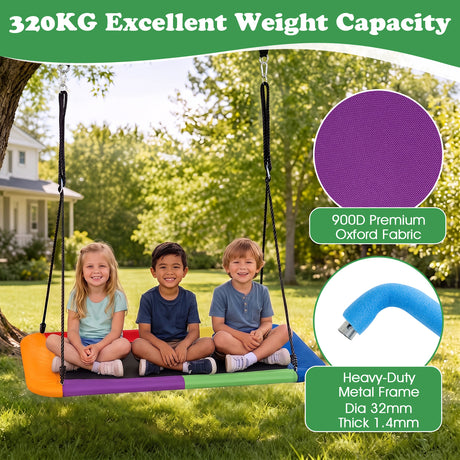 150 cm Tree Swing for Kids and Adults, 320KG Max Load, for Backyard and Indoor Space