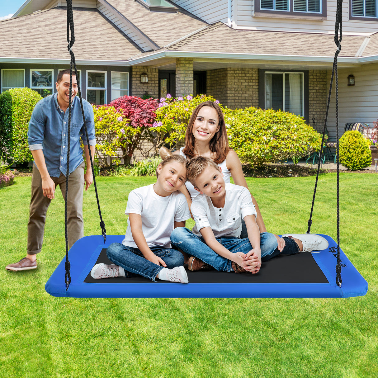 150 cm Tree Swing for Kids and Adults, 320KG Max Load, for Backyard and Indoor Space
