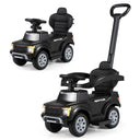 3-In-1 Toddler Push Car Licensed Ford With Ignition Sound and LED Lights