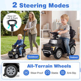 3-In-1 Toddler Push Car Licensed Ford With Ignition Sound and LED Lights