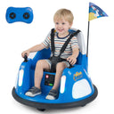 12V Kids Ride On Bumper Car with Flashing Lights and Remote Control