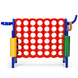 Jumbo 4-to-Score Giant Game Set for Kids with Basketball Hoop