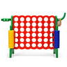 Jumbo 4-to-Score Giant Game Set for Kids with Basketball Hoop
