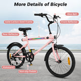 Lighted Cycling Bike with Adjustable Handlebar and Seat