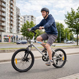 6-Speed Commuter Bicycle with Stereo Speakers and 2 Disc Brakes