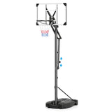Basketball Hoop Outdoor 131-263 cm Rim Height Adjustable