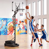 Basketball Hoop Outdoor 131-263 cm Rim Height Adjustable