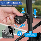 Basketball Hoop Outdoor 131-263 cm Rim Height Adjustable
