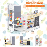 HONEY JOY Kids Grocery Store Playset