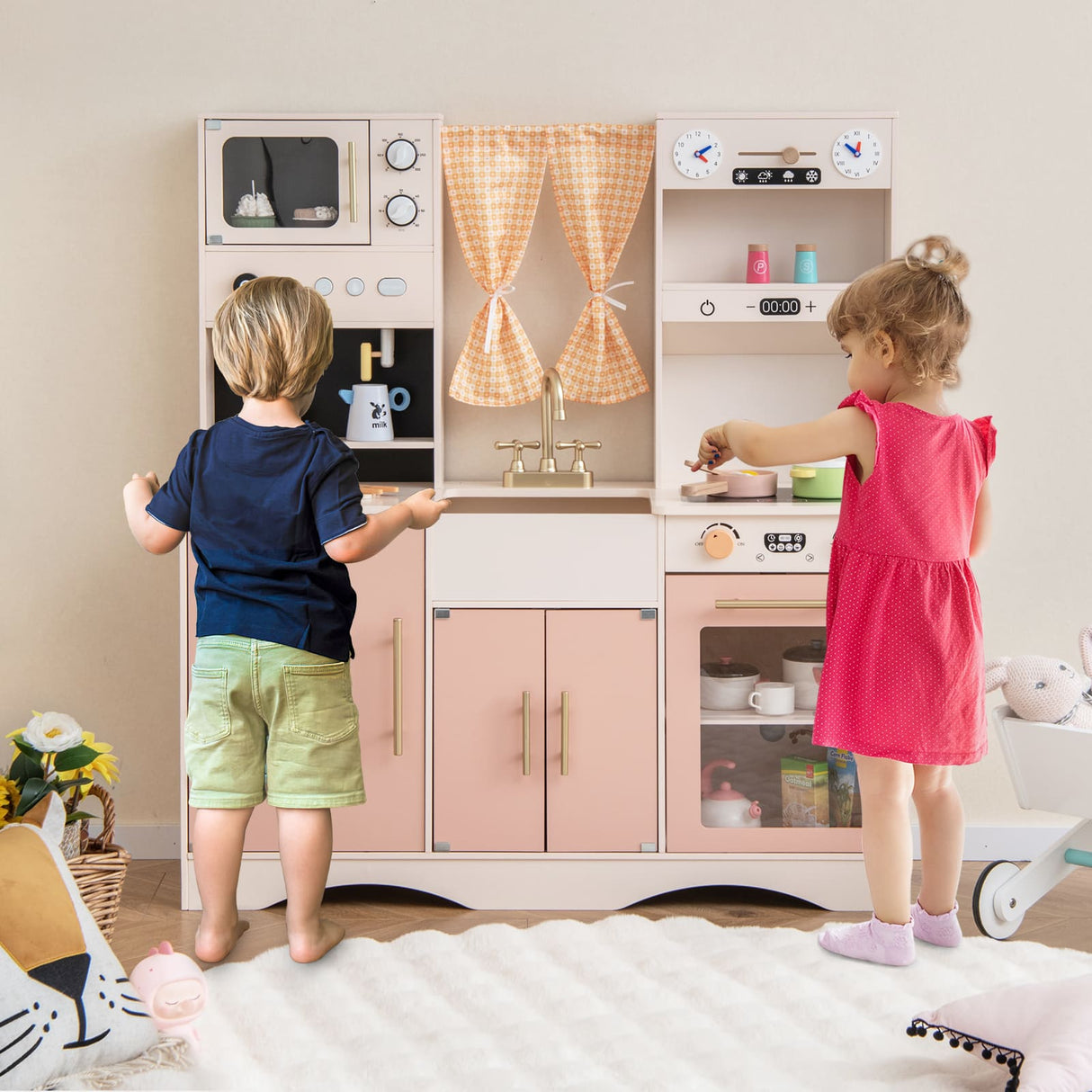 HONEY JOY Kids Kitchen Playset