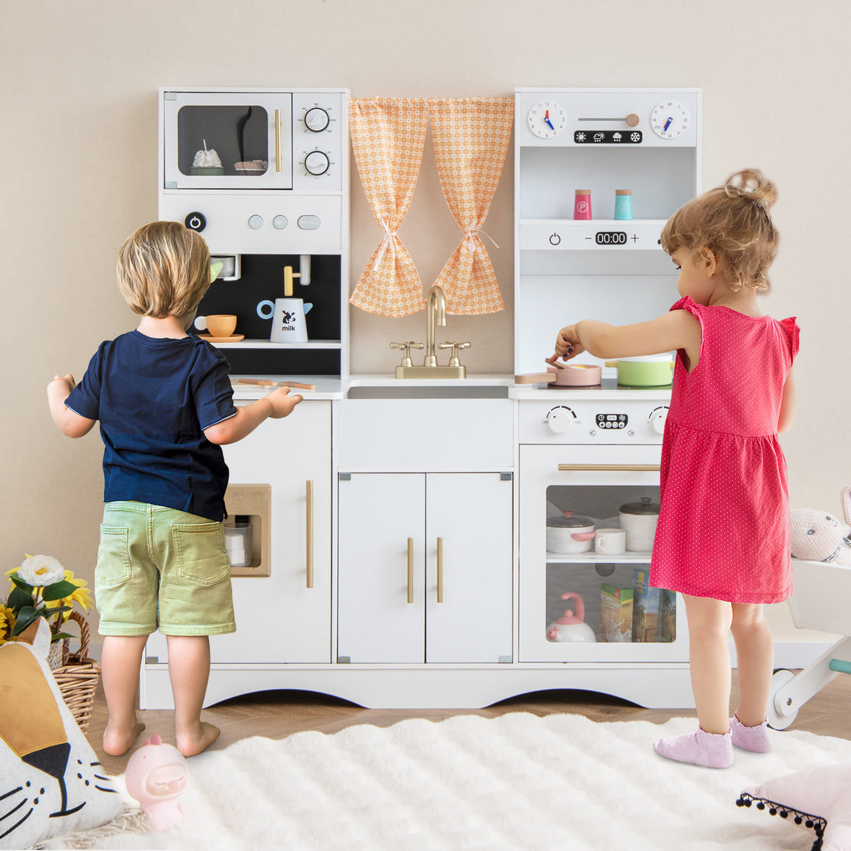 HONEY JOY Kids Kitchen Playset