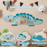 Unicorn Activity Wall Busy Board Panels 11-in-1 Montessori Sensory Board