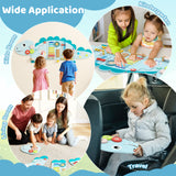 Unicorn Activity Wall Busy Board Panels 11-in-1 Montessori Sensory Board