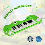 25-Key Kids Piano Keyboard Elephant Shape Toy Digital Piano