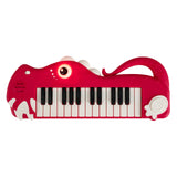 25-Key Kids Piano Keyboard Elephant Shape Toy Digital Piano