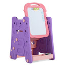4 in 1 Art Easel for Kids, Double Sided Magnetic Board