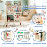 Toddler Toy Kitchen Set with Lights and Sounds for Girls and Boys Ages 3+