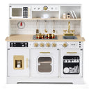 Play Kitchen for Kids with Realistic Lights and Sounds
