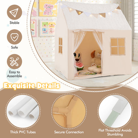 Indoor Washable Bed Tent for Boys and Girls Aged 3+ Years Old