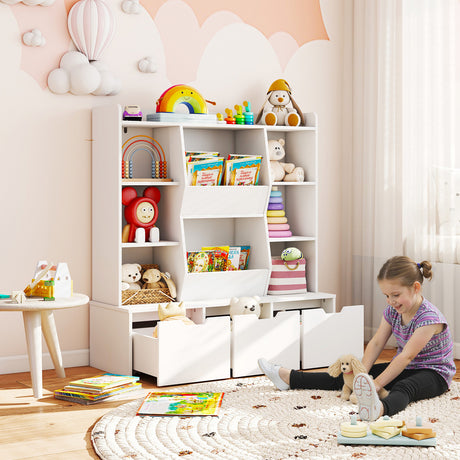 HONEY JOY Versatile Storage Cabinet for Kids Room, Bedroom, Playroom