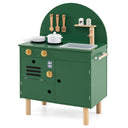 Wooden Kitchen Playset, Chef Pretend Play Set for Children 3+ Years Old