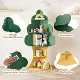 Tree Bookshelf for Kids, 5-Tier Children Book Display Rack with Anti-toppling System