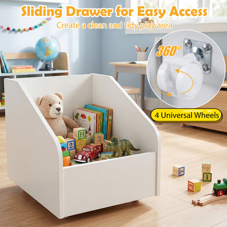 Kids Bookcase and Bookshelf with Reading Nook