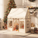 HONEY JOY Kids Play Tent, Toddler Large Playhouse w/Star String Lights