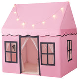 HONEY JOY Kids Play Tent, Toddler Large Playhouse w/Star String Lights