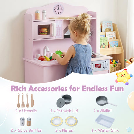Toddler Chef Pretend Play Toy Set for Boys & Girls Age 3+