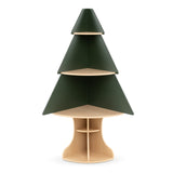 Corner Tree Bookshelf for Kids, Wooden Montessori Toddler Bookcase