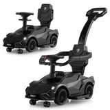 3-in-1 Ride On Push Car, Licensed Lamborghini Sliding Car