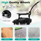 3-in-1 Ride On Push Car, Licensed Lamborghini Sliding Car