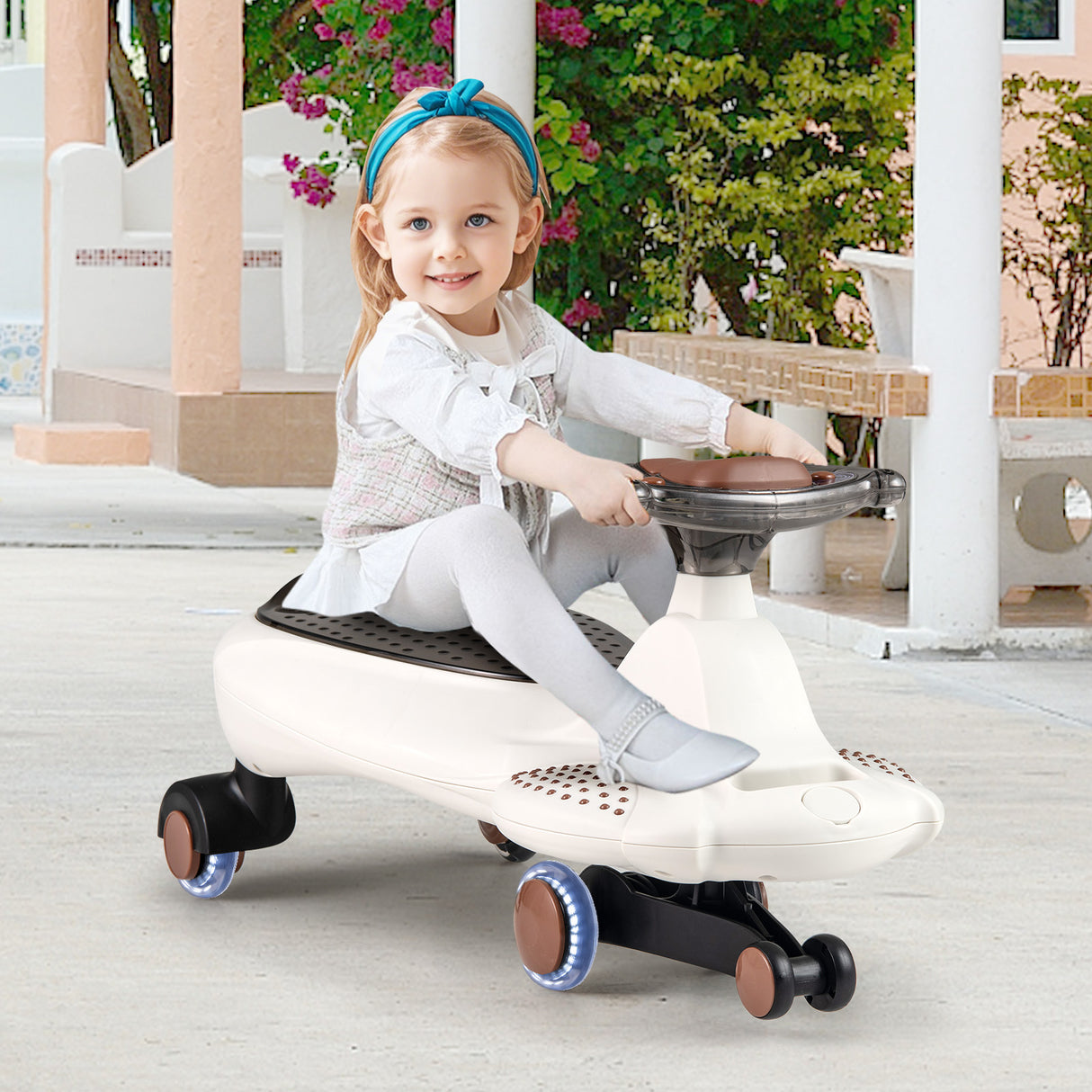 Ride on Car with Under-Seat Storage for Boys & Girls 3+ Years Old