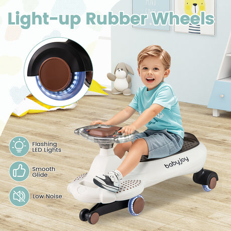 Ride on Car with Under-Seat Storage for Boys & Girls 3+ Years Old