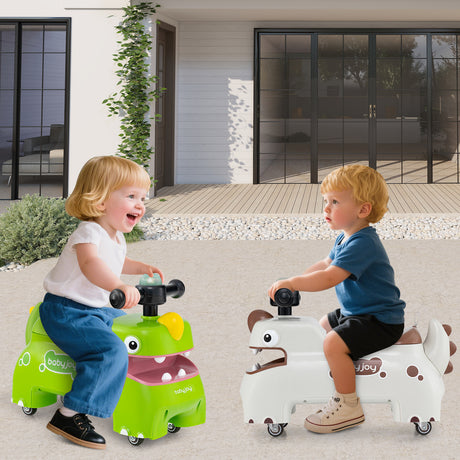 Toddler Ride on Toy, Sit to Stand Riding Racer, Gift for Boys & Girls 18+ Months Old