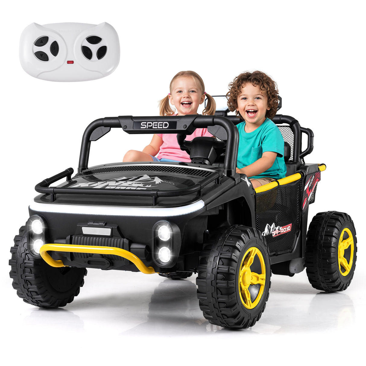 24V Ride on Toy for Kids with Horn and Music for Boys and Girls