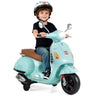 Licensed VESPA 12V Kids Electric Motorcycle with Dual Motors